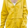 71OWhBdq2OL._AC_SL1500 Women's Waterproof Raincoat Lightweight Rain Jacket Hooded Windbreaker with Pockets for Outdoor