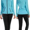 71cT1_U6cuL._AC_SL1500 Active Wear Sets for Women -Workout Clothes Gym Wear TracksuitsYoga Jogging Track Outfit Legging Jacket 2 Pieces Set