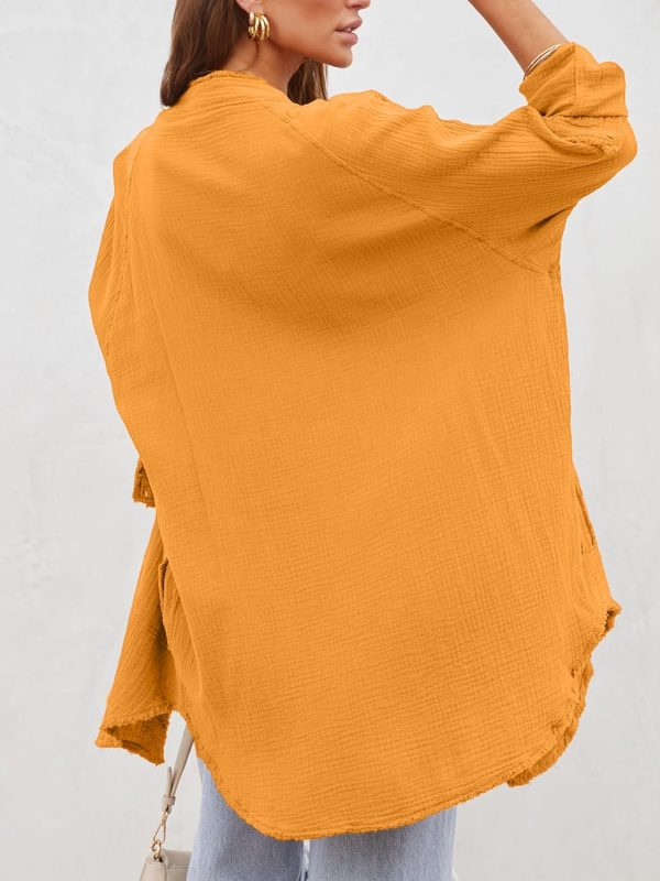 71ehU0MGz-L._AC_SL1500 Womens Bathing Suit Cover Up Bikini Swimsuit Coverup Beach Cover Ups Button Down Shirts for Women