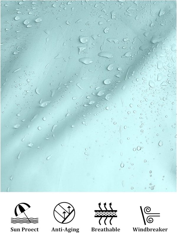 811g5etOL9L._AC_SL1500 Rain Jacket Women Lightweight Waterproof Windbreaker Jacket Hooded Packable Rain Coats for Women Outdoor Raincoat