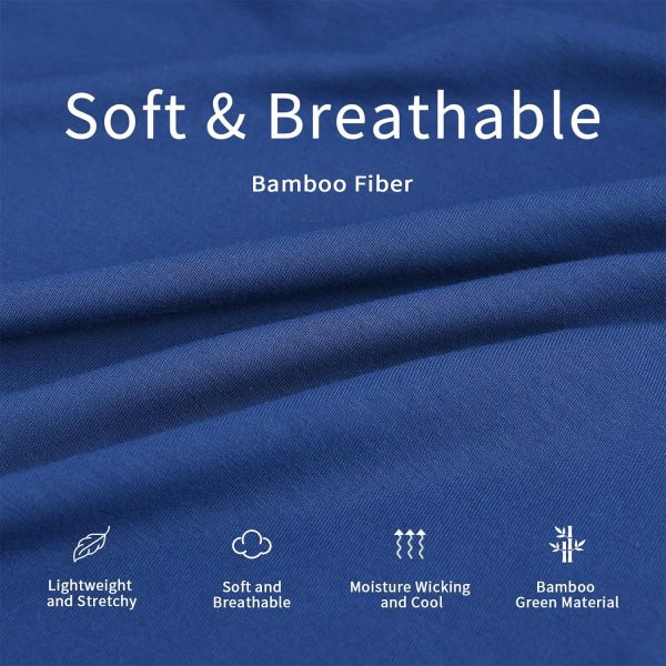 Soft Bamboo Viscose Pajamas Set for Women Summer Sleepwear Pjs Comfy Short Sleeve Tops Capri Pants Sets